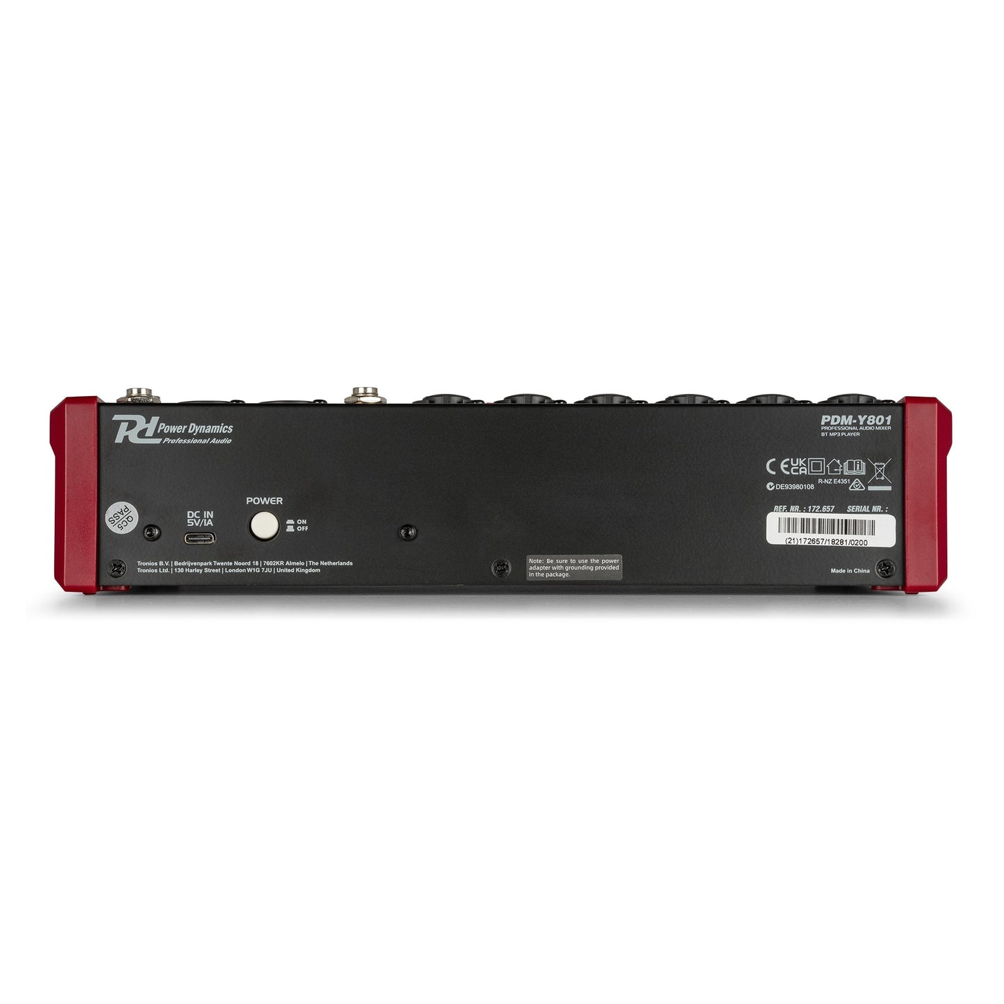 Power Dynamics PDM-Y801 Studio Music Mixer 8-Ch