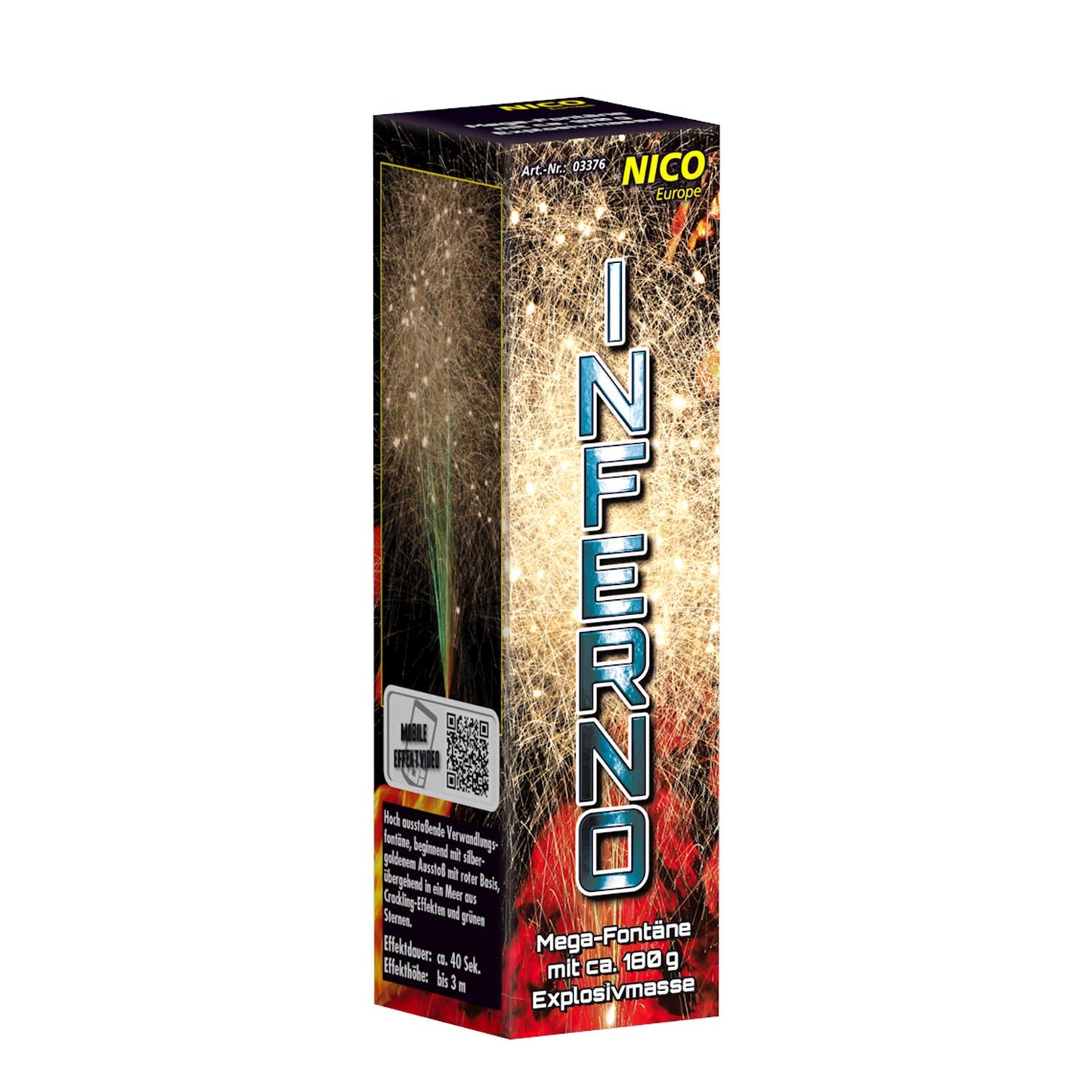 Nico Inferno - Mega Fontäne ca 40 Sek