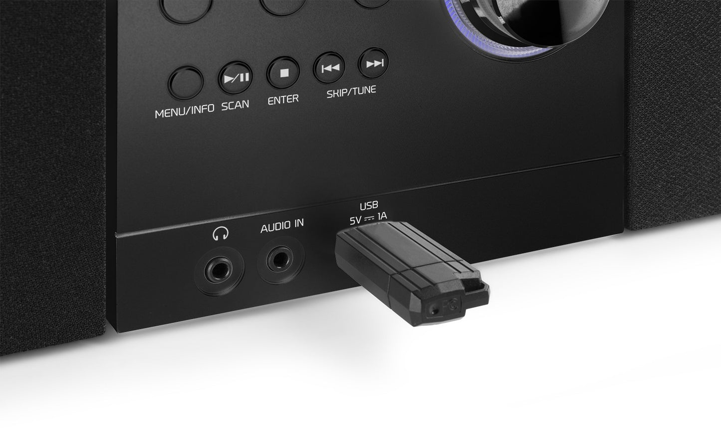 Audizio Metz Micro HiFi System Black